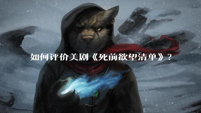 如何评价美剧《死前欲望清单》？