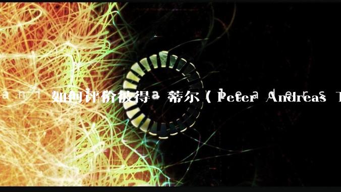 如何评价彼得·蒂尔（Peter Andreas Thiel）?