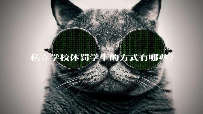 私立学校体罚学生的方式有哪些？