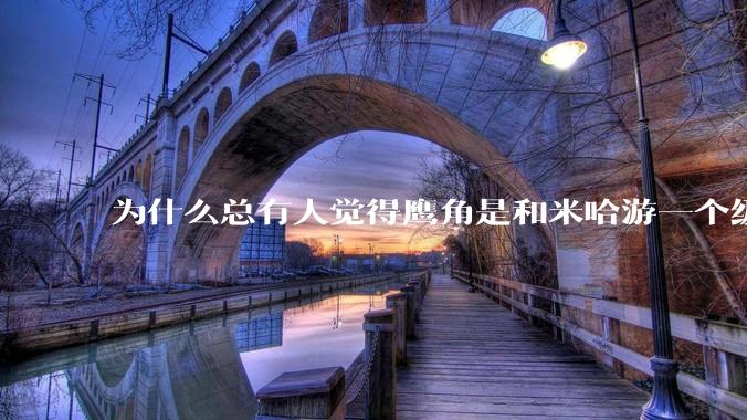 为什么总有人觉得鹰角是和米哈游一个级别的厂家？