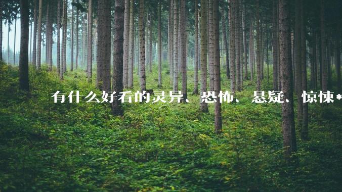 有什么好看的灵异、恐怖、悬疑、惊悚***！?