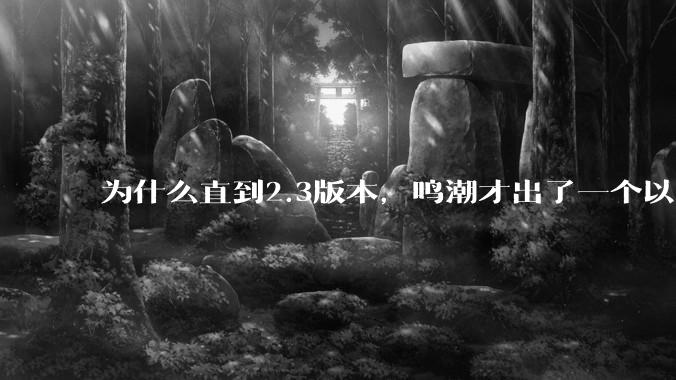 为什么直到2.3版本，鸣潮才出了一个以声音为设计核心的角色，这对世界观塑造有什么影响？
