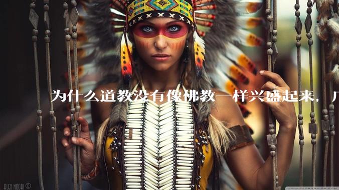 为什么道教没有像佛教一样兴盛起来，广泛传播？