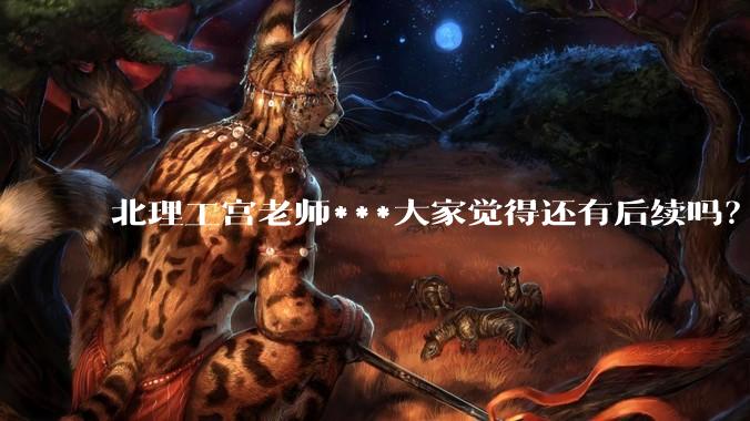 北理工宫老师***大家觉得还有后续吗？