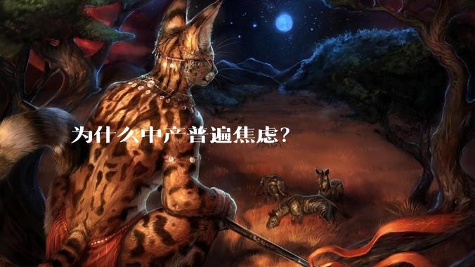 为什么中产普遍焦虑？